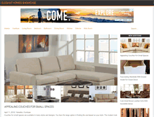 Tablet Screenshot of eleganthomesshowcase.com